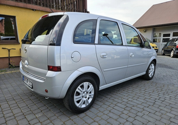 Opel Meriva cena 13900 przebieg: 185000, rok produkcji 2008 z Oleśnica małe 137